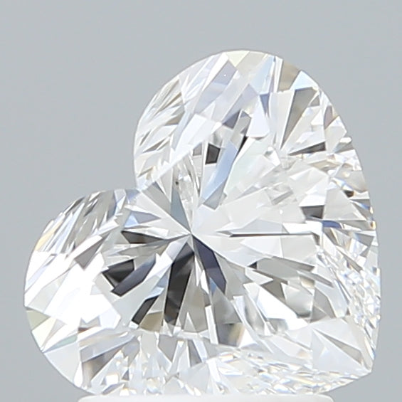 2.10 Carat Heart Shaped, Ideal Cut, D Color, VVS1 Clarity, IGI Certified Lab Grown Diamond