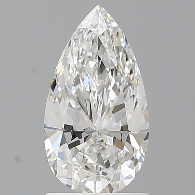 1.51 Carat Pear Shaped, Ideal Cut, E Color, VVS2 Clarity, IGI Certified Lab Grown Diamond