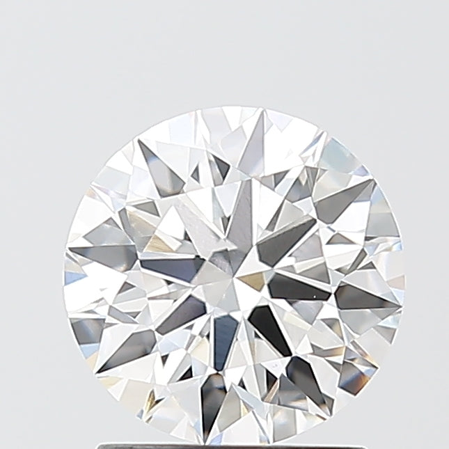 1.59 Carat Round Shaped, Ideal Cut, E Color, VVS2 Clarity, IGI Certified Lab Grown Diamond