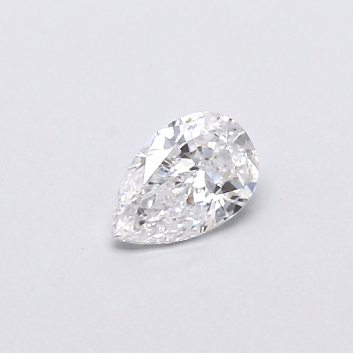 0.35 Carat Pear Shaped, Very Good Cut, D Color, VVS1 Clarity, IGI Certified Lab Grown Diamond