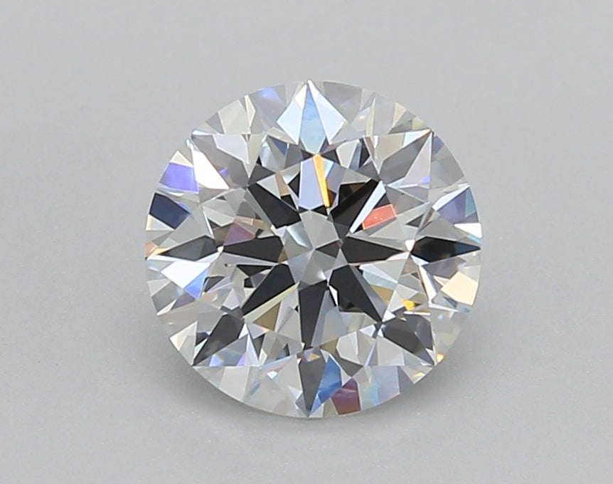 1.52 Carat Round Shaped, Ideal Cut, D Color, VVS2 Clarity, IGI Certified Lab Grown Diamond
