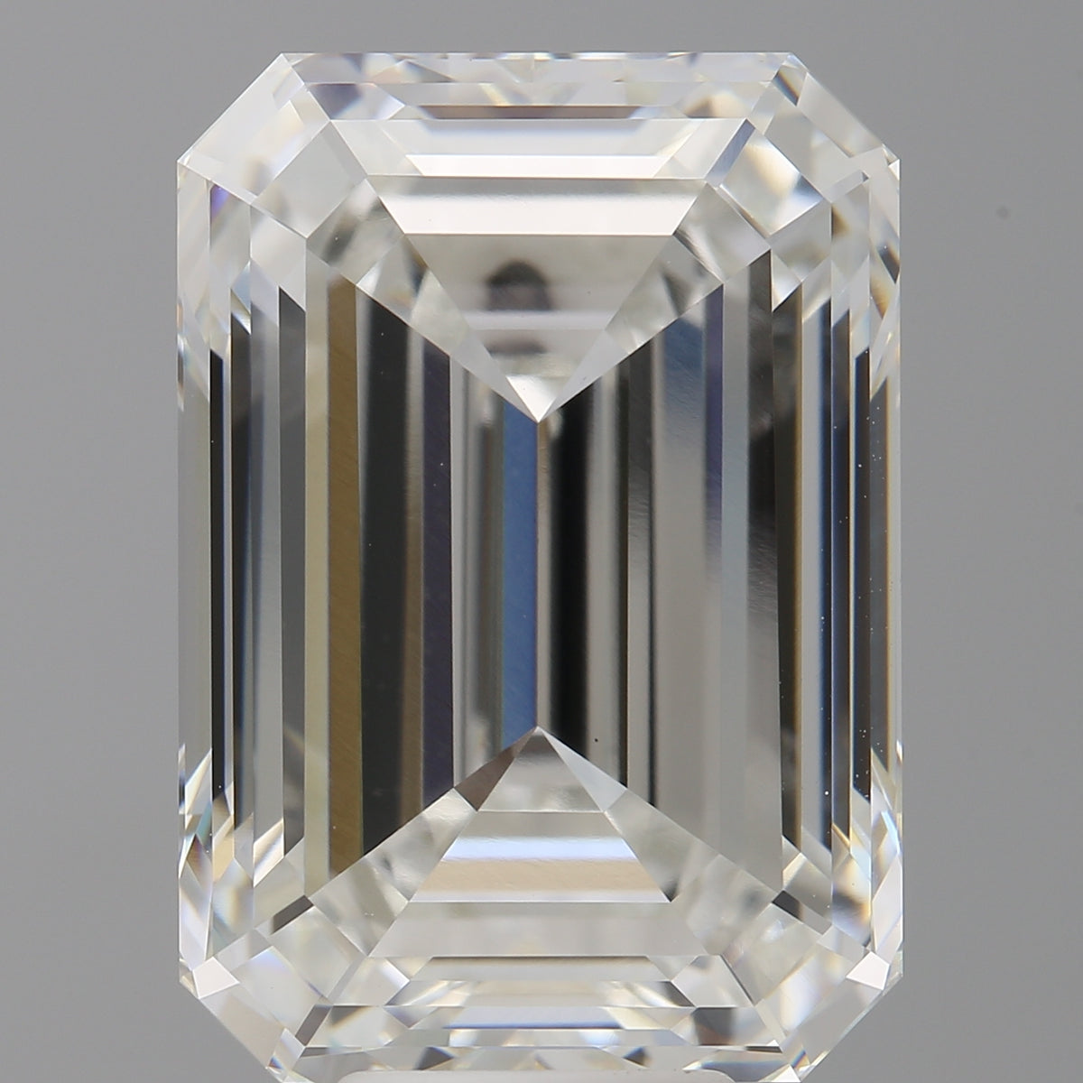 11.07 Carat Emerald Shaped, Ideal Cut, F Color, VVS2 Clarity, IGI Certified Lab Grown Diamond