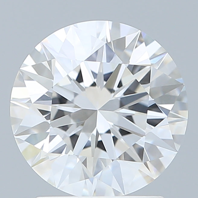 2.10 Carat Round Shaped, Excellent Cut, E Color, VVS2 Clarity, IGI Certified Lab Grown Diamond