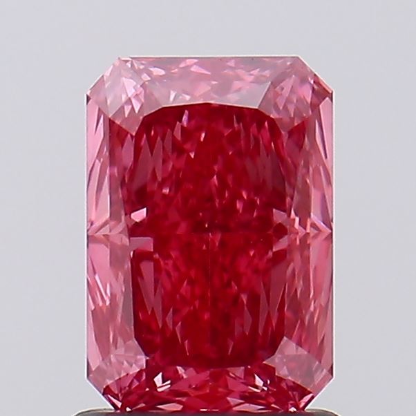 1.31 Carat Radiant Shaped, Ideal Cut, VVS2 Clarity, IGI Certified Lab Grown Diamond