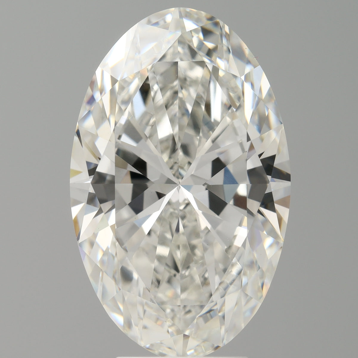 6.02 Carat Oval Shaped, Ideal Cut, F Color, VVS2 Clarity, IGI Certified Lab Grown Diamond