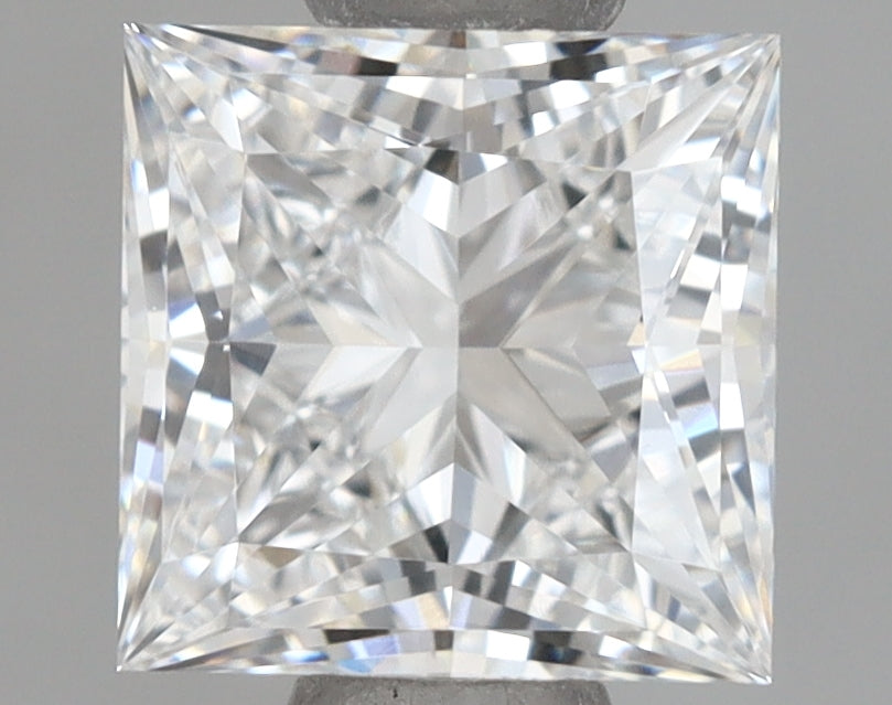 1.04 Carat Princess Shaped, Excellent Cut, E Color, IF Clarity, IGI Certified Lab Grown Diamond