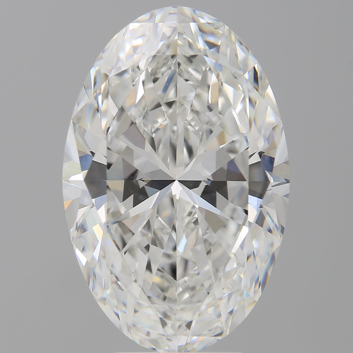 7.08 Carat Oval Shaped, Ideal Cut, F Color, VVS2 Clarity, IGI Certified Lab Grown Diamond