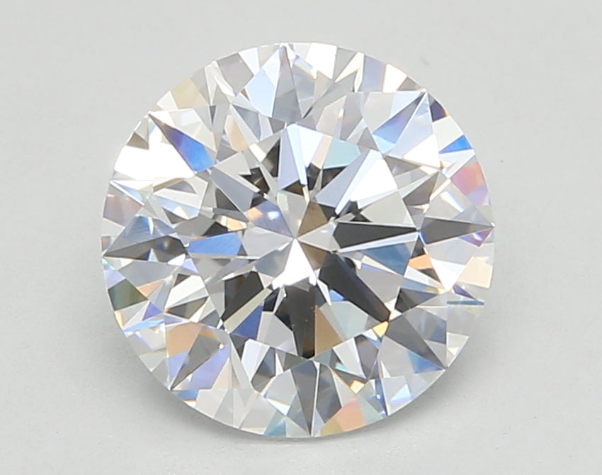 3.03 Carat Round Shaped, Ideal Cut, D Color, VVS2 Clarity, IGI Certified Lab Grown Diamond
