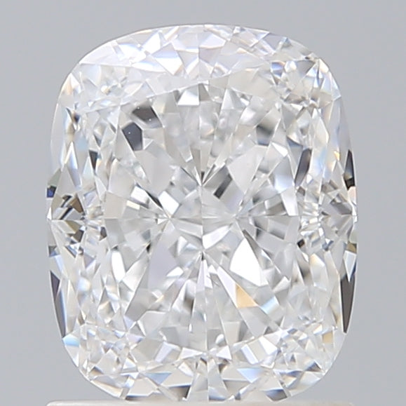 1.59 Carat Cushion Shaped, Ideal Cut, D Color, VS1 Clarity, IGI Certified Lab Grown Diamond