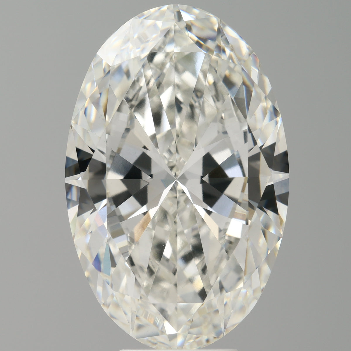 8.50 Carat Oval Shaped, Excellent Cut, G Color, VVS2 Clarity, IGI Certified Lab Grown Diamond