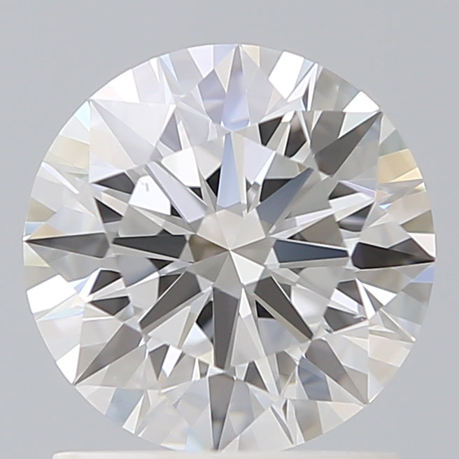 1.34 Carat Round Shaped, Ideal Cut, E Color, VS1 Clarity, IGI Certified Lab Grown Diamond
