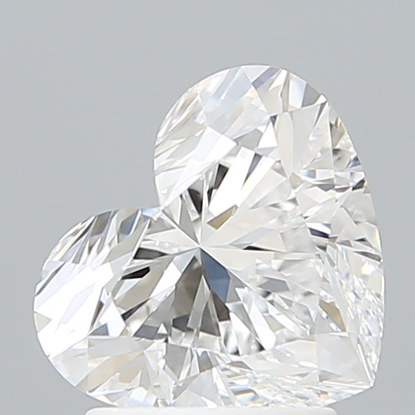2.16 Carat Heart Shaped, Ideal Cut, D Color, VVS2 Clarity, IGI Certified Lab Grown Diamond