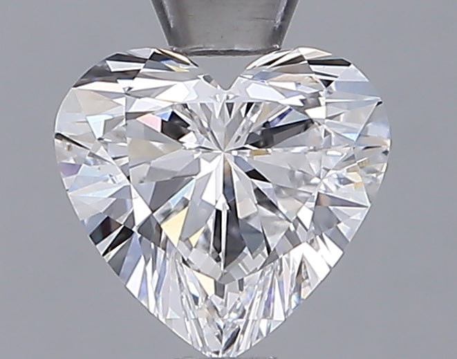 1.07 Carat Heart Shaped, Ideal Cut, D Color, VVS1 Clarity, IGI Certified Lab Grown Diamond