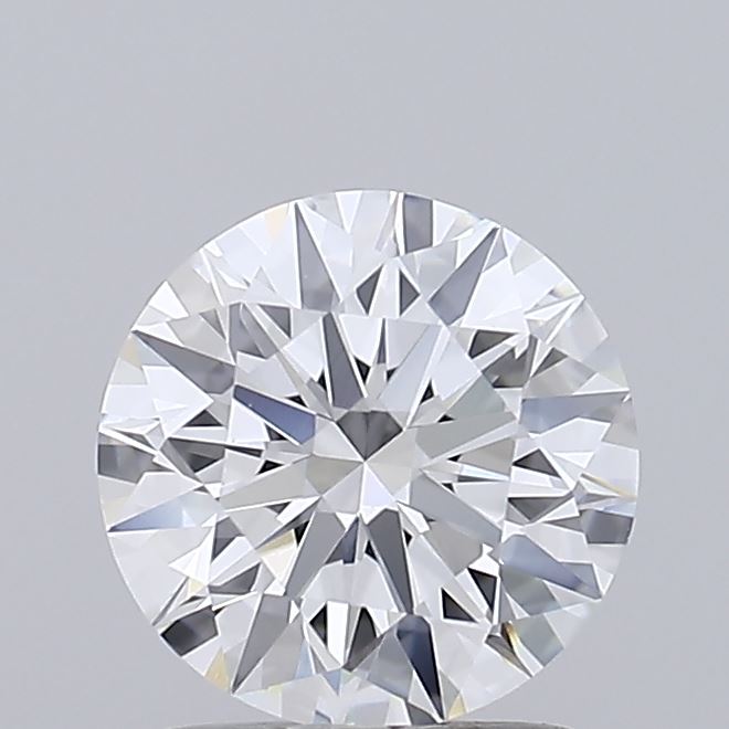 1.54 Carat Round Shaped, Ideal Cut, D Color, VVS2 Clarity, IGI Certified Lab Grown Diamond