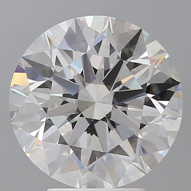 4.58 Carat Round Shaped, Ideal Cut, E Color, VVS2 Clarity, IGI Certified Lab Grown Diamond