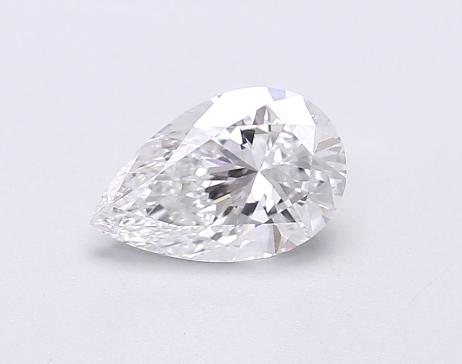 1.13 Carat Pear Shaped, Very Good Cut, D Color, VVS2 Clarity, IGI Certified Lab Grown Diamond