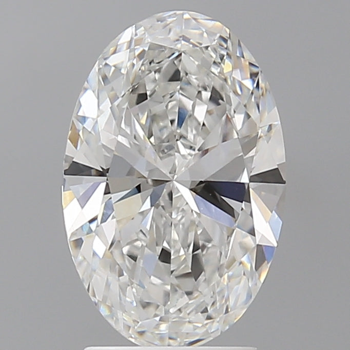 2.58 Carat Oval Shaped, Excellent Cut, E Color, VVS2 Clarity, IGI Certified Lab Grown Diamond