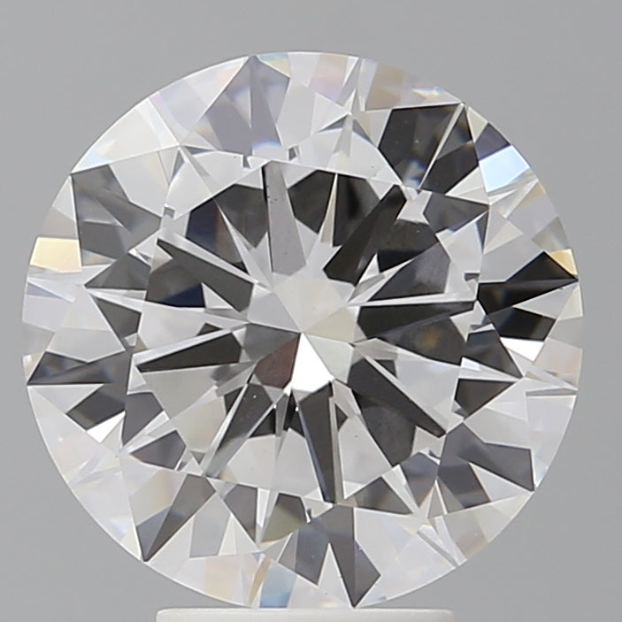 5.09 Carat Round Shaped, Excellent Cut, E Color, VVS2 Clarity, IGI Certified Lab Grown Diamond