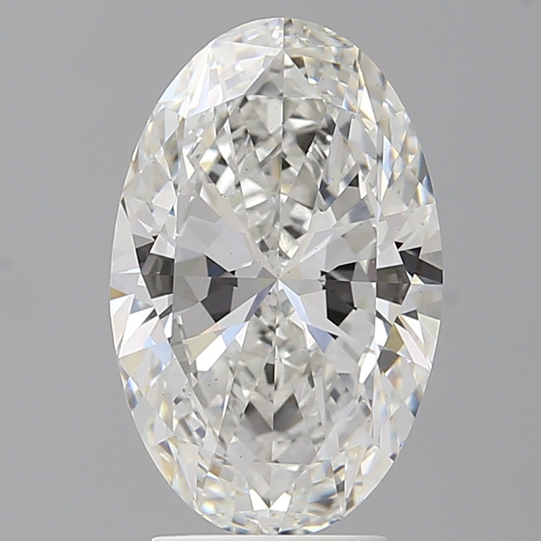 3.52 Carat Oval Shaped, Ideal Cut, F Color, VS1 Clarity, IGI Certified Lab Grown Diamond
