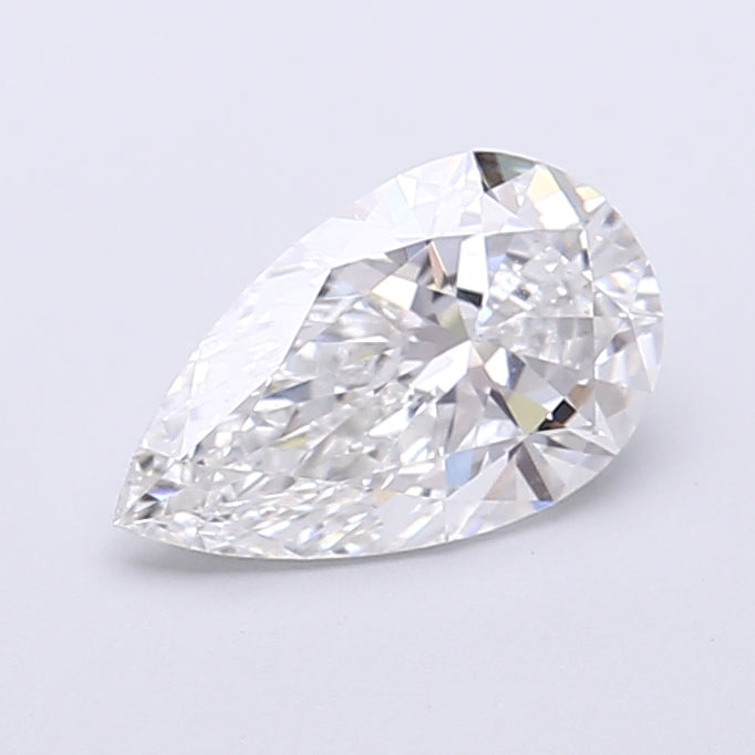1.10 Carat Pear Shaped, Very Good Cut, E Color, VS1 Clarity, IGI Certified Lab Grown Diamond