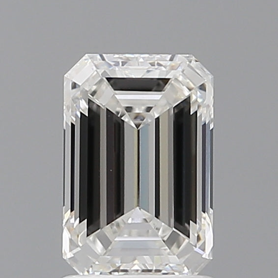 1.58 Carat Emerald Shaped, Excellent Cut, E Color, VVS2 Clarity, IGI Certified Lab Grown Diamond
