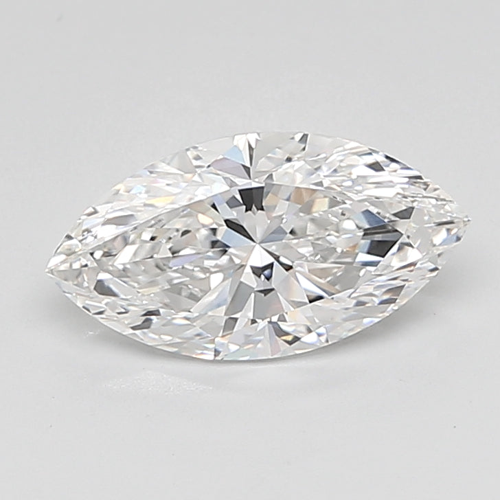 4.03 Carat Marquise Shaped, Excellent Cut, E Color, VVS2 Clarity, IGI Certified Lab Grown Diamond