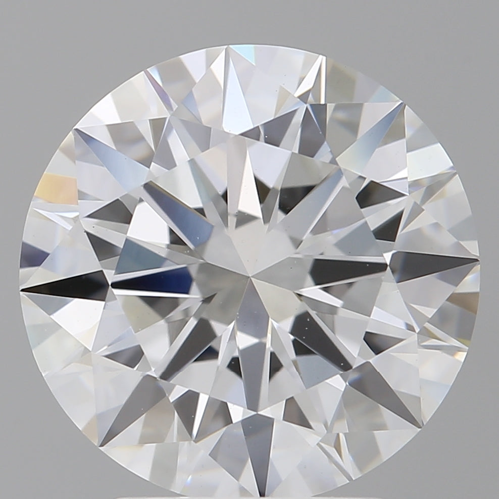 3.59 Carat Round Shaped, Ideal Cut, E Color, VVS2 Clarity, IGI Certified Lab Grown Diamond