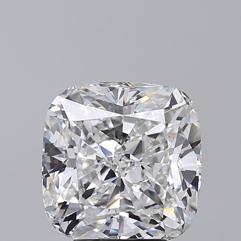 5.02 Carat Cushion Shaped, Excellent Cut, E Color, VVS2 Clarity, IGI Certified Lab Grown Diamond