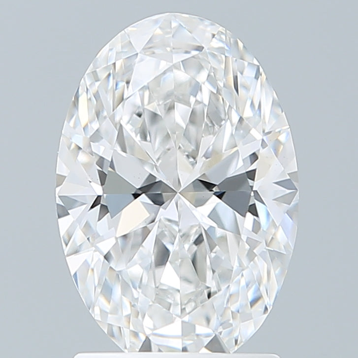 1.89 Carat Oval Shaped, Ideal Cut, D Color, VVS2 Clarity, IGI Certified Lab Grown Diamond