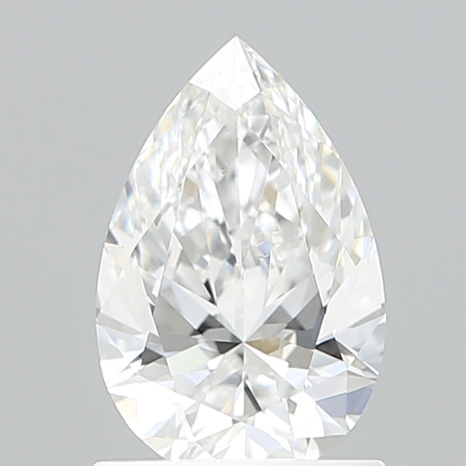 1.07 Carat Pear Shaped, Ideal Cut, D Color, VVS1 Clarity, IGI Certified Lab Grown Diamond
