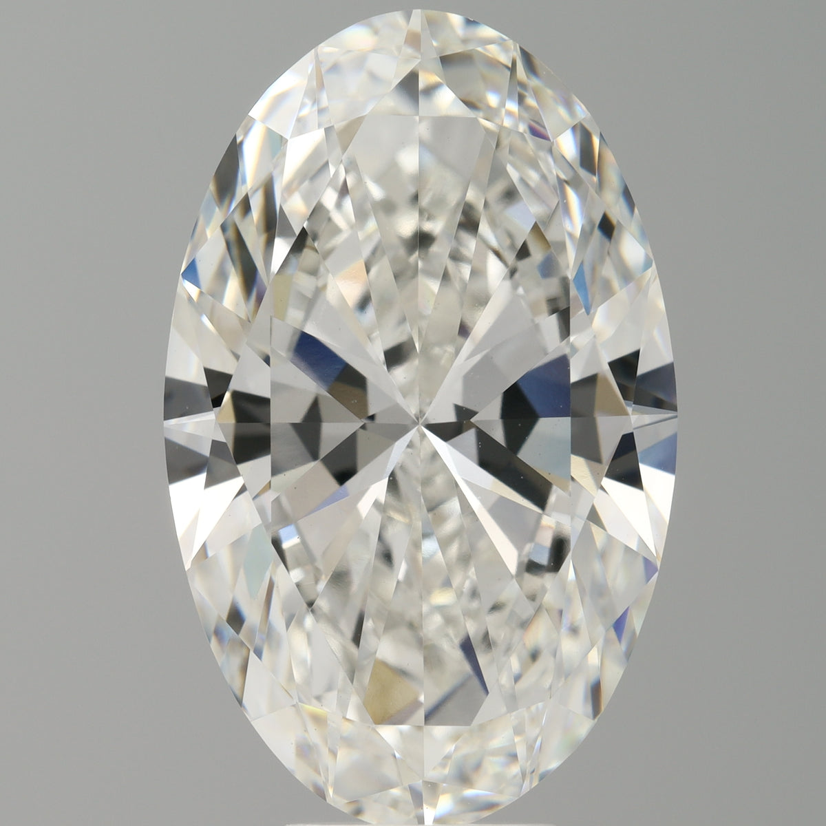 8.04 Carat Oval Shaped, Ideal Cut, F Color, VVS2 Clarity, IGI Certified Lab Grown Diamond