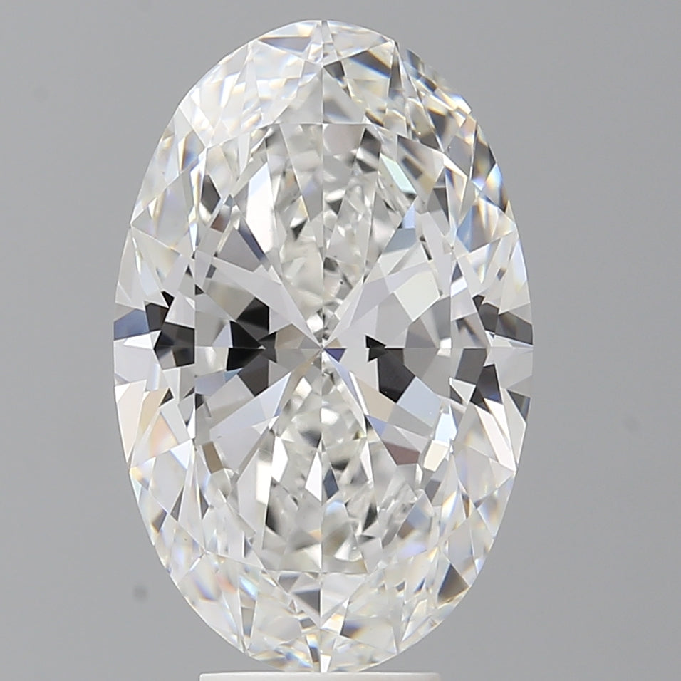 6.57 Carat Oval Shaped, Ideal Cut, E Color, VVS2 Clarity, IGI Certified Lab Grown Diamond