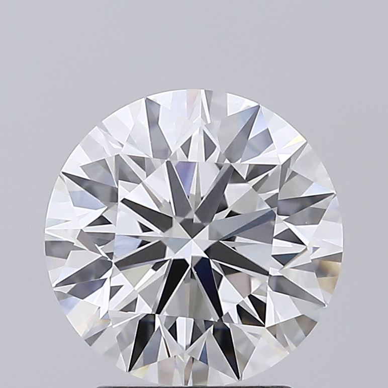 2.23 Carat Round Shaped, Ideal Cut, E Color, VVS2 Clarity, IGI Certified Lab Grown Diamond