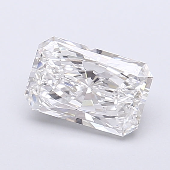 0.85 Carat Radiant Shaped, Very Good Cut, E Color, VS1 Clarity, IGI Certified Lab Grown Diamond