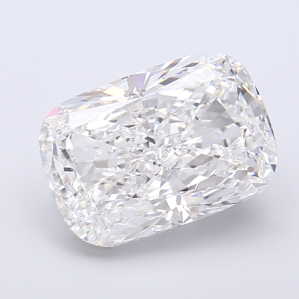 8.04 Carat Cushion Shaped, Very Good Cut, E Color, VVS2 Clarity, IGI Certified Lab Grown Diamond