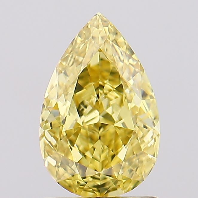 1.23 Carat Pear Shaped, Ideal Cut, VS1 Clarity, IGI Certified Lab Grown Diamond