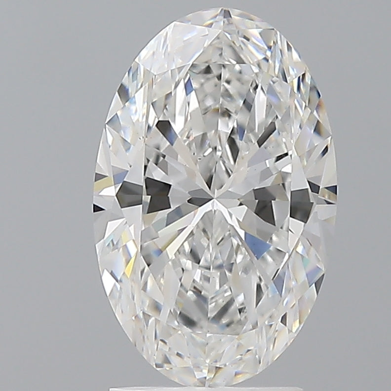 2.60 Carat Oval Shaped, Ideal Cut, E Color, VS1 Clarity, IGI Certified Lab Grown Diamond