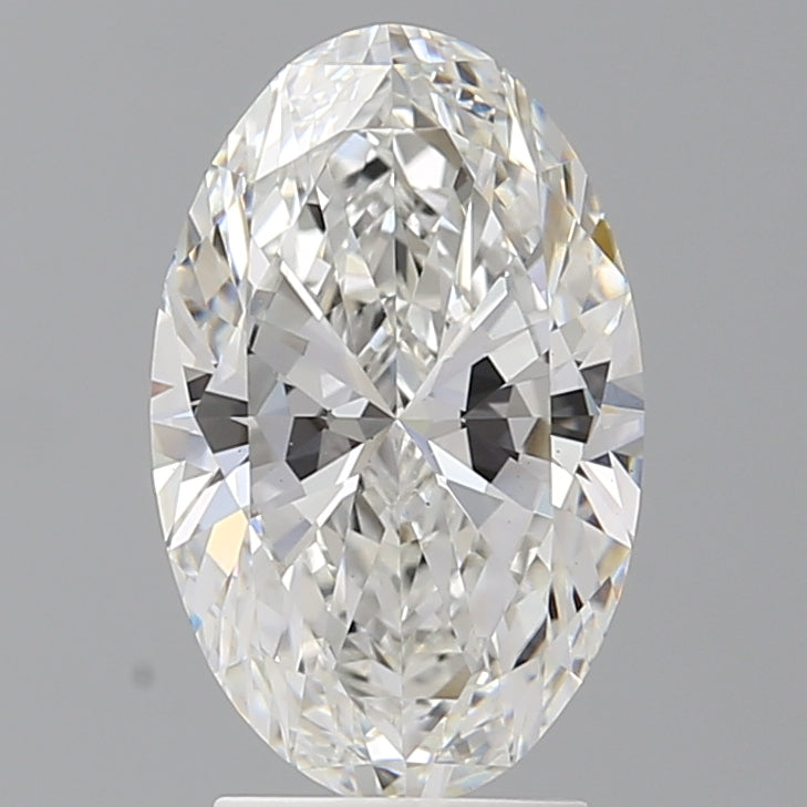 3.02 Carat Oval Shaped, Ideal Cut, F Color, VS1 Clarity, IGI Certified Lab Grown Diamond