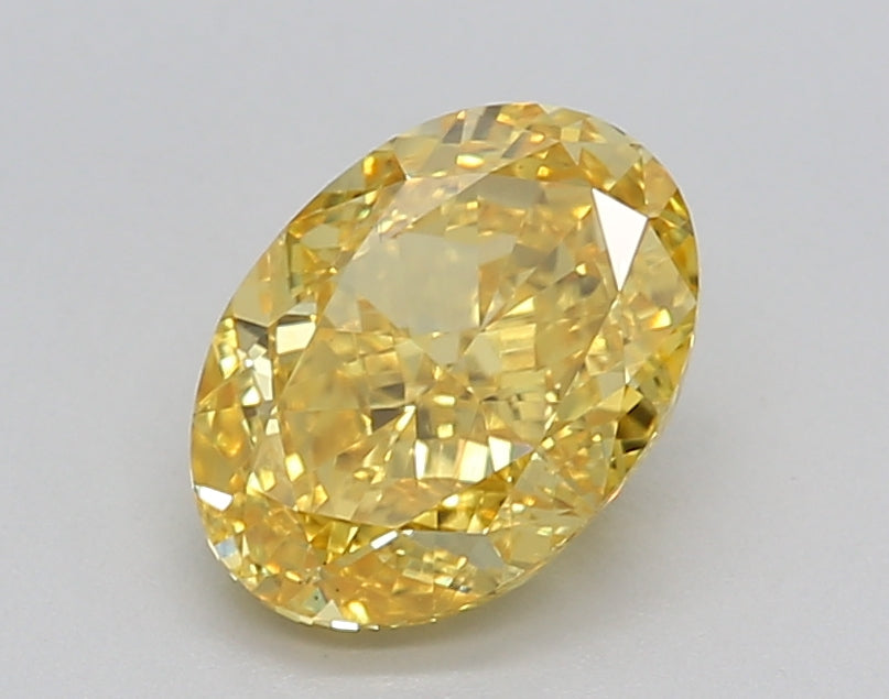 1.60 Carat Oval Shaped, Very Good Cut, VS1 Clarity, IGI Certified Lab Grown Diamond