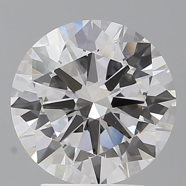 3.02 Carat Round Shaped, Excellent Cut, E Color, VVS2 Clarity, IGI Certified Lab Grown Diamond