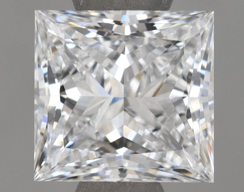 1.00 Carat Princess Shaped, Excellent Cut, D Color, VVS1 Clarity, IGI Certified Lab Grown Diamond