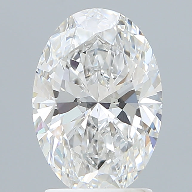 2.10 Carat Oval Shaped, Ideal Cut, E Color, VVS2 Clarity, IGI Certified Lab Grown Diamond