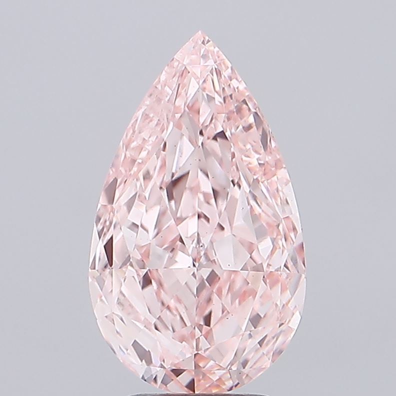 5.02 Carat Pear Shaped, Ideal Cut, VS1 Clarity, IGI Certified Lab Grown Diamond