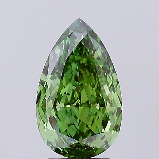 2.68 Carat Pear Shaped, Ideal Cut, VS1 Clarity, IGI Certified Lab Grown Diamond