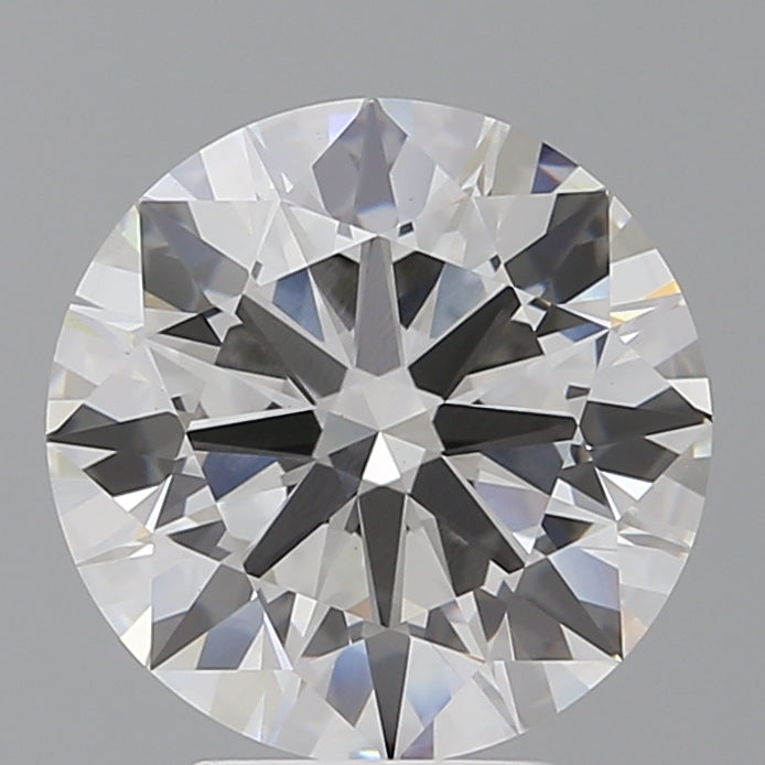 4.60 Carat Round Shaped, Ideal Cut, F Color, VVS2 Clarity, IGI Certified Lab Grown Diamond