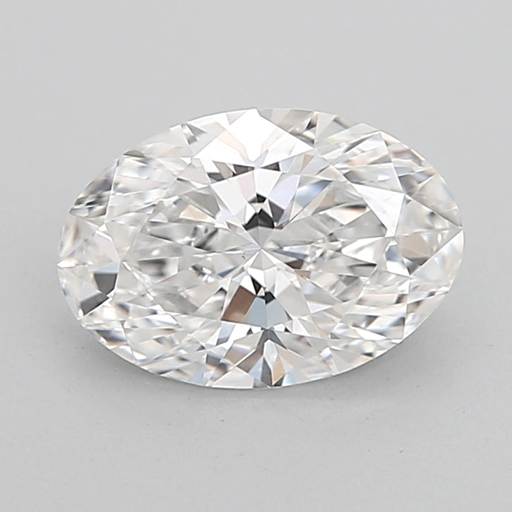 2.03 Carat Oval Shaped, Ideal Cut, D Color, VVS2 Clarity, IGI Certified Lab Grown Diamond