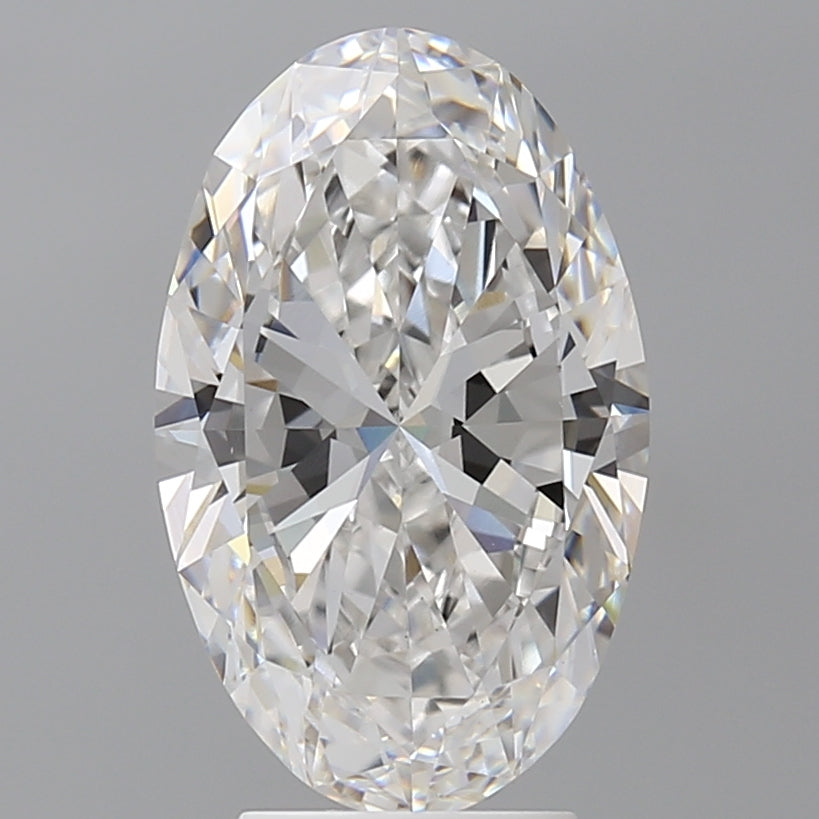 4.02 Carat Oval Shaped, Excellent Cut, E Color, VS1 Clarity, IGI Certified Lab Grown Diamond