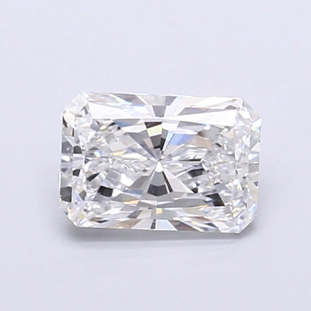 1.17 Carat Radiant Shaped, Very Good Cut, D Color, VVS2 Clarity, IGI Certified Lab Grown Diamond