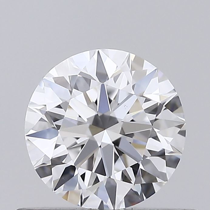 0.54 Carat Round Shaped, Ideal Cut, D Color, VS1 Clarity, IGI Certified Lab Grown Diamond