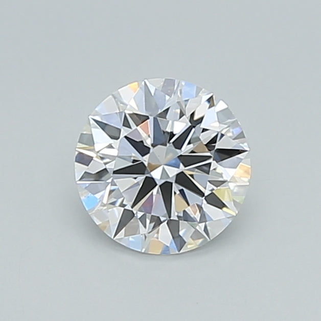 0.55 Carat Round Shaped, Ideal Cut, D Color, VVS2 Clarity, IGI Certified Lab Grown Diamond
